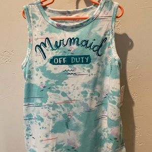 NWT girls mermaid tank